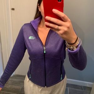 North Face zip up